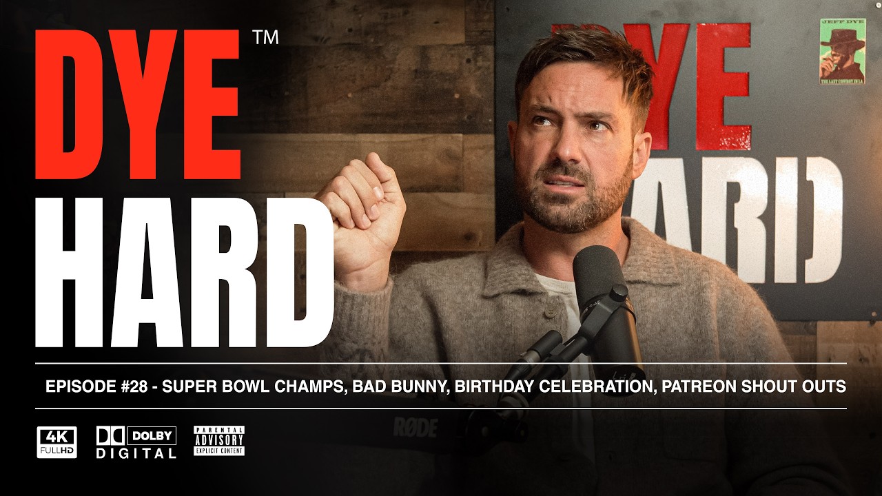 DYE HARD | EP 28 - Super Bowl Champs, Bad Bunny, Birthday Celebration, Patreon Shout Outs cover art
