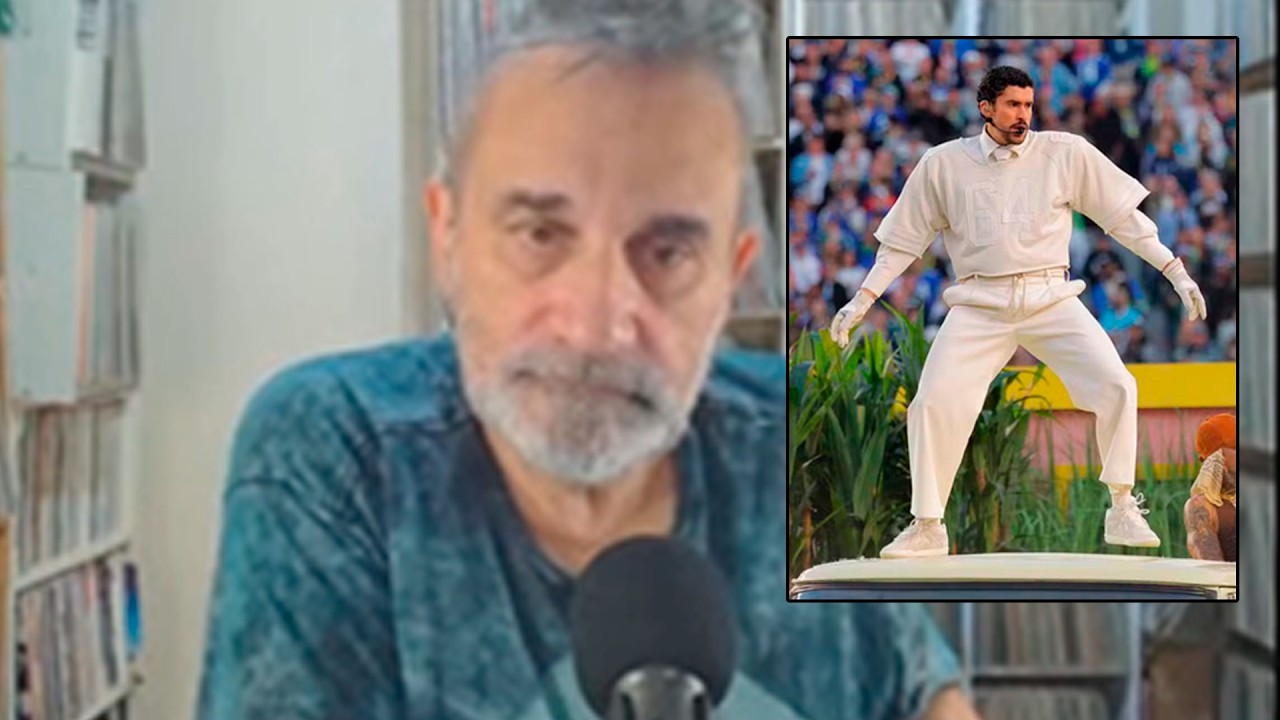 Bad Bunny no SUPER BOWL - Regis Tadeu em Live cover art