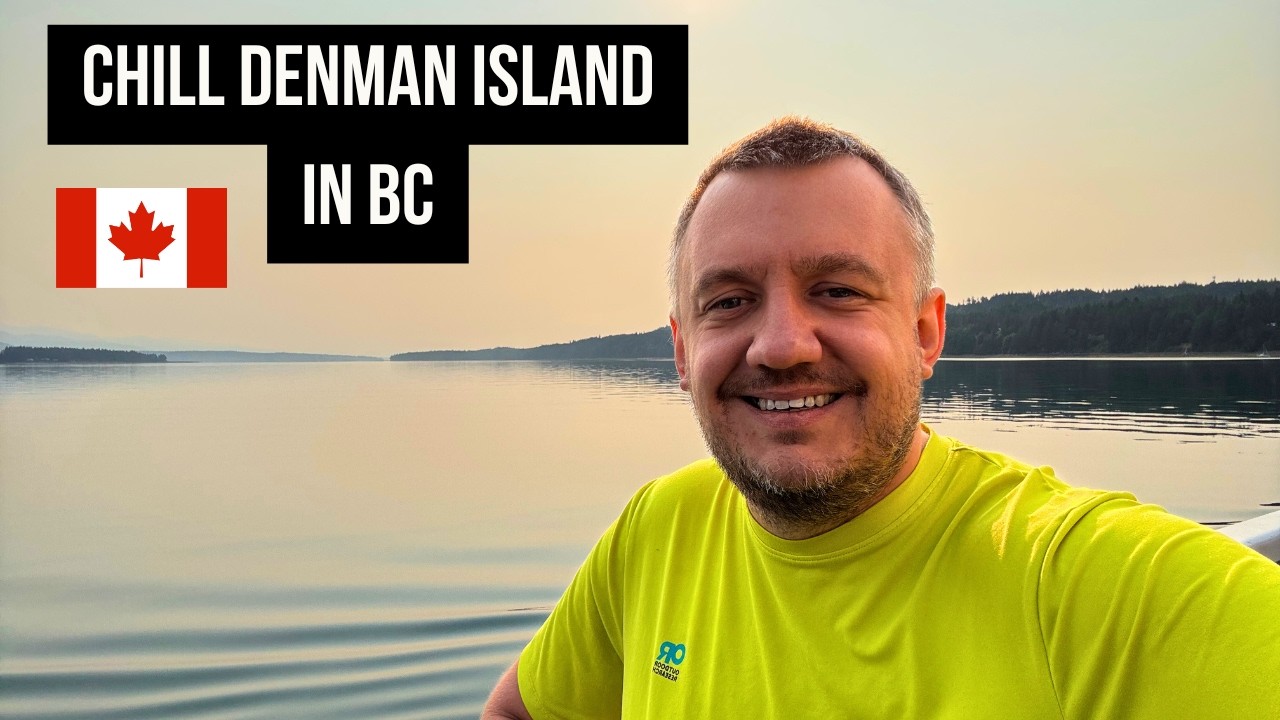 A Peaceful Day on Denman Island in British Columbia - Beaches, Trails and Local Eats 🇨🇦 cover art