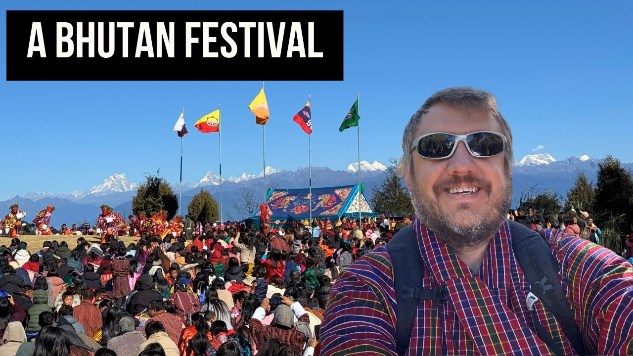 The Druk Wangyel Tshechu Festival 2026 and walking through Bhutanese villages cover art