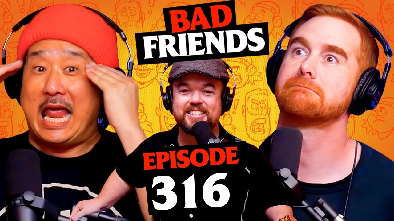 Boiled Hamburgers w/ Brad Williams | Ep 316 Bad Friends cover art