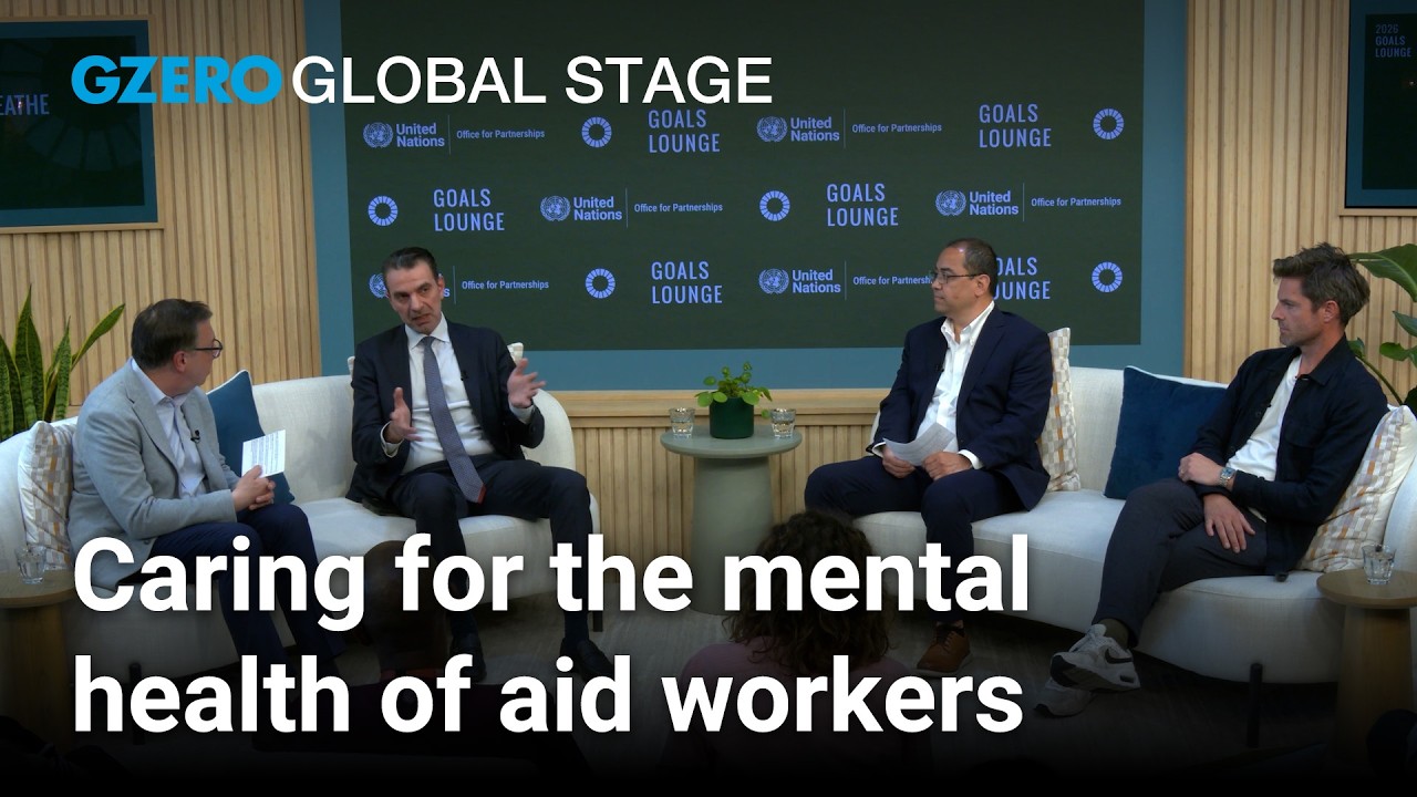 Caring for the mental health of aid workers | Global Stage cover art