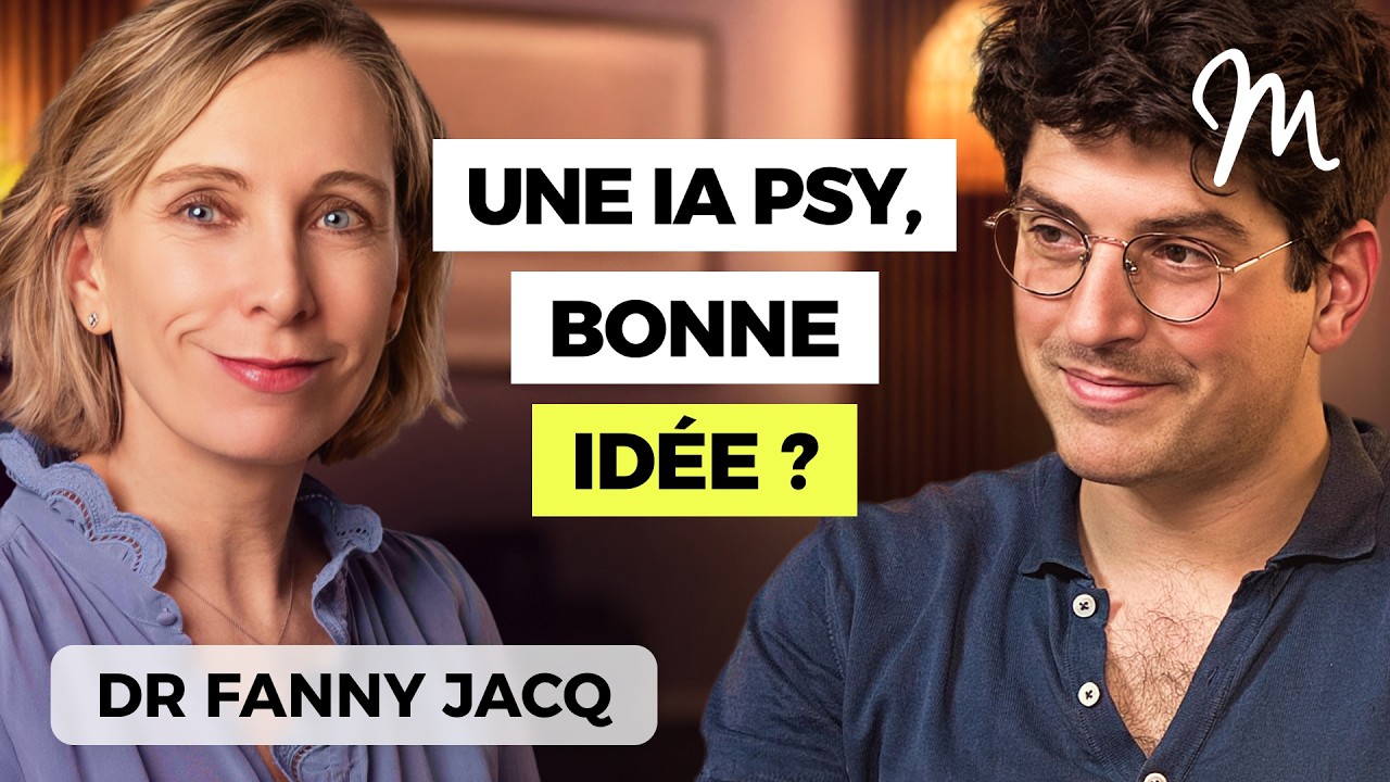Confier ses angoisses à ChatGPT : est-ce grave ? avec la psychiatre Dr Fanny Jacq cover art