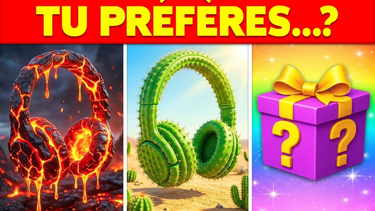 Tu préfères...? Édition CADEAU MYSTÈRE 🎁😍 Hero Quiz cover art