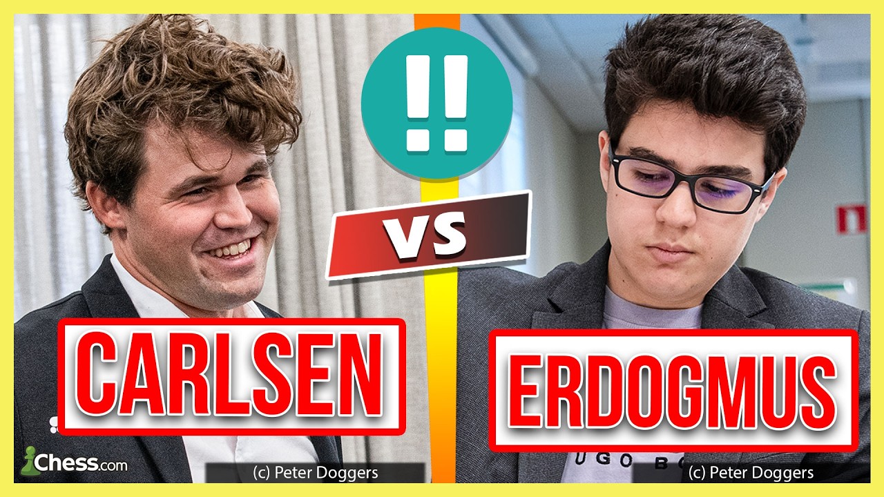 Magnus Carlsen vs. Yagiz Kaan Erdogmus | Malmö 2026 cover art