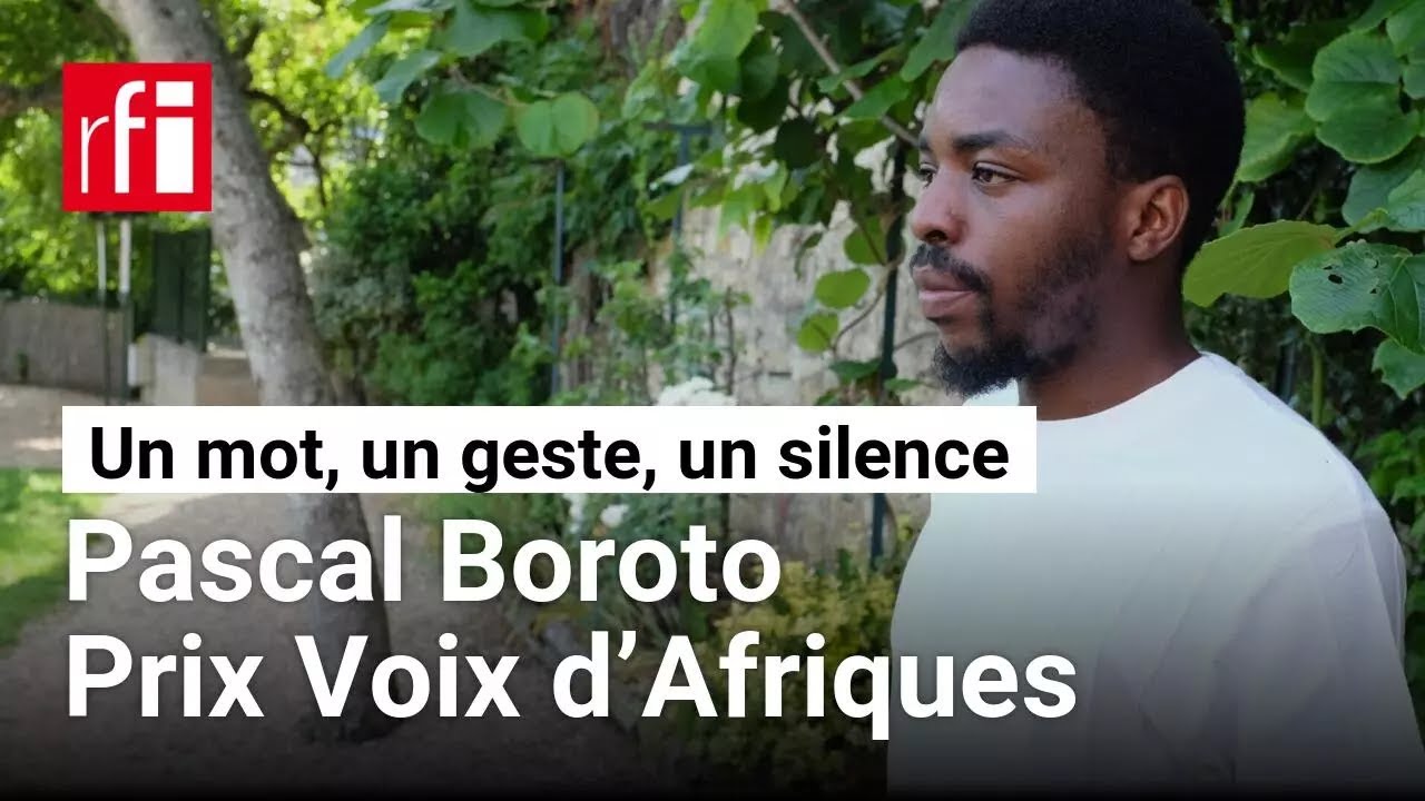 Pascal Boroto, lauréat du prix Voix d’Afriques, en un mot, un geste et un silence • RFI cover art