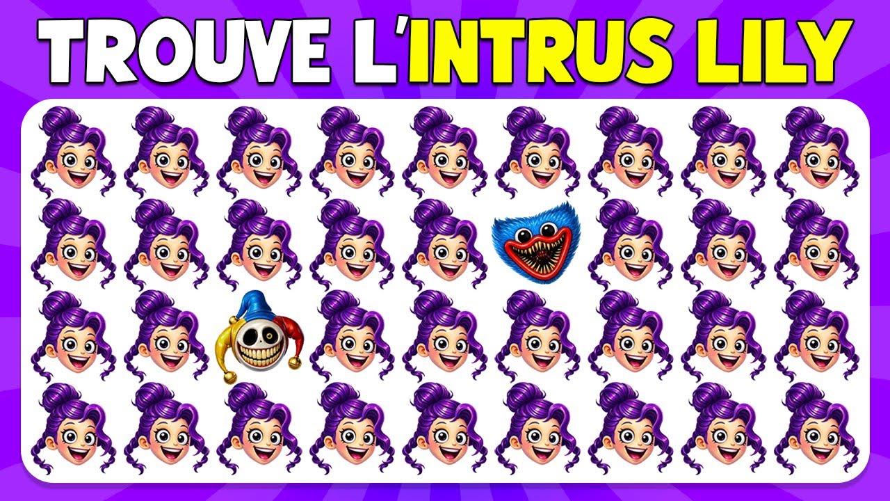 Trouve l’Intrus POPPY PLAYTIME Chapitre 5 🧸⚡ | Facile à Impossible | 30 Niveaux cover art