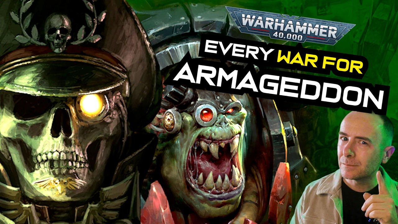 The MANY Wars for ARMAGEDDON | Warhammer 40k Lore cover art
