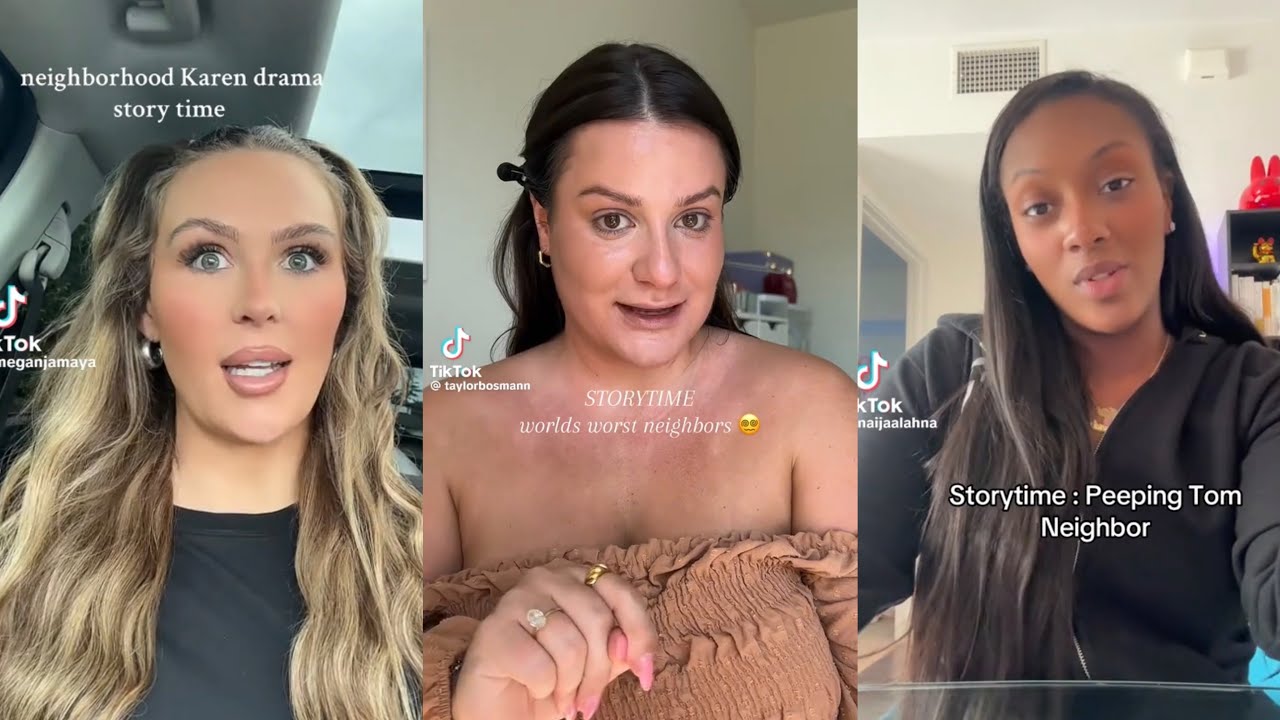 INSANE NEIGHBOR STORYTIMES | 1 hour compilation #storytimecompilation tiktok #grwm #storytime  cover art