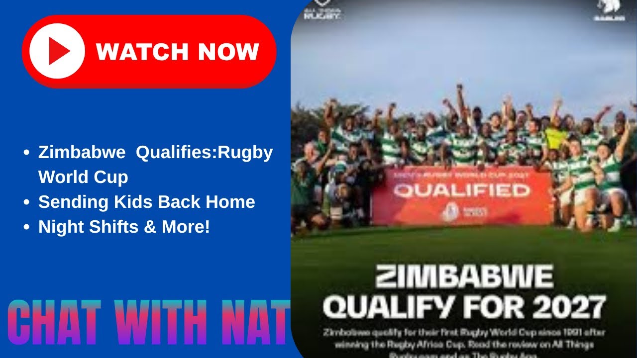 Zimbabwe @ Rugby World Cup, Sending Kids ‘Back Home’, Coldplay Concert & more cover art
