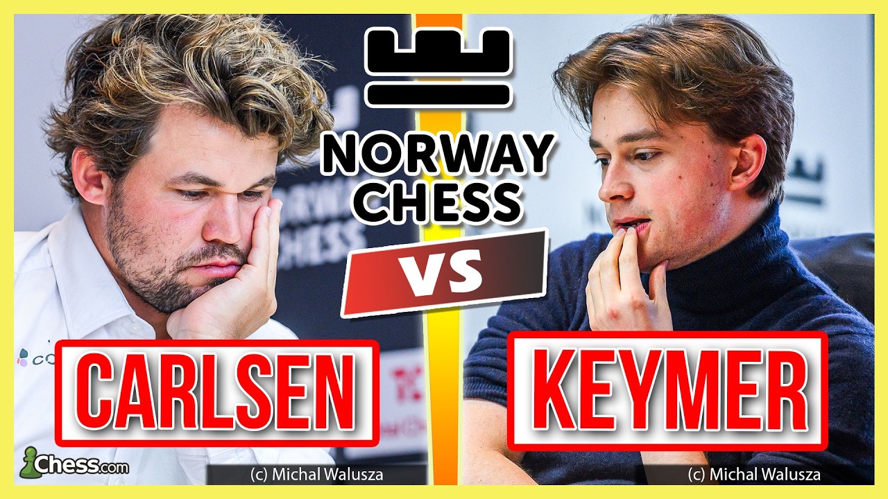 Magnus Carlsen vs. Vincent Keymer | Norway Chess 2026 cover art