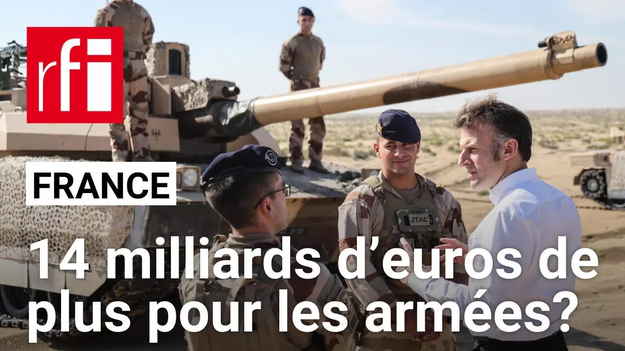 France : 14 milliards d’euros de plus pour les armées ? • RFI cover art