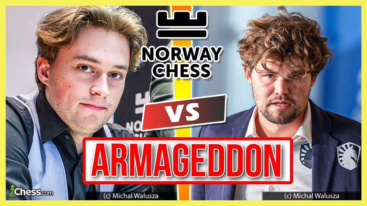 Vincent Keymer vs. Magnus Carlsen | Norway Chess 2026 cover art