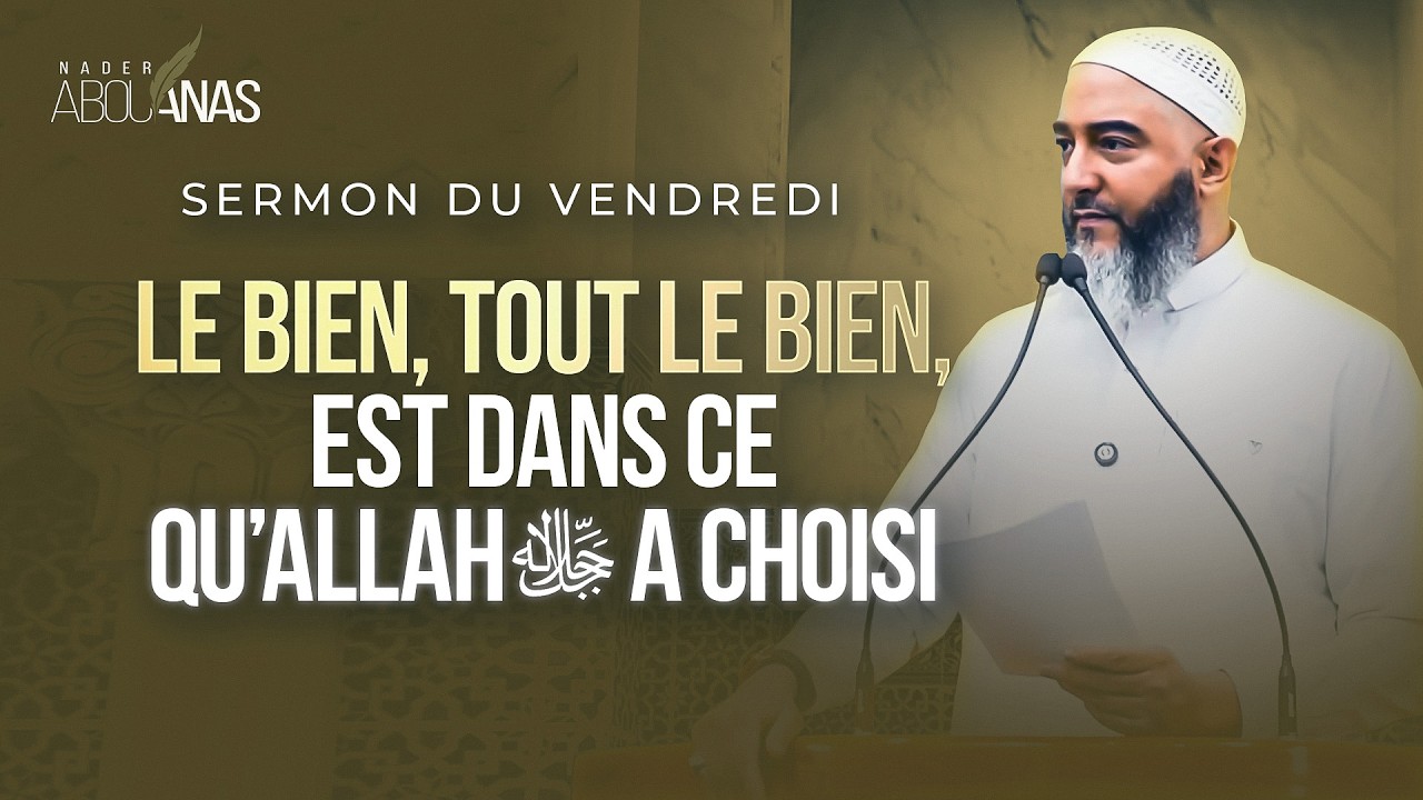 LE BIEN, TOUT LE BIEN, EST DANS CE QU’ALLAH ﷻ A CHOISI - NADER ABOU ANAS cover art