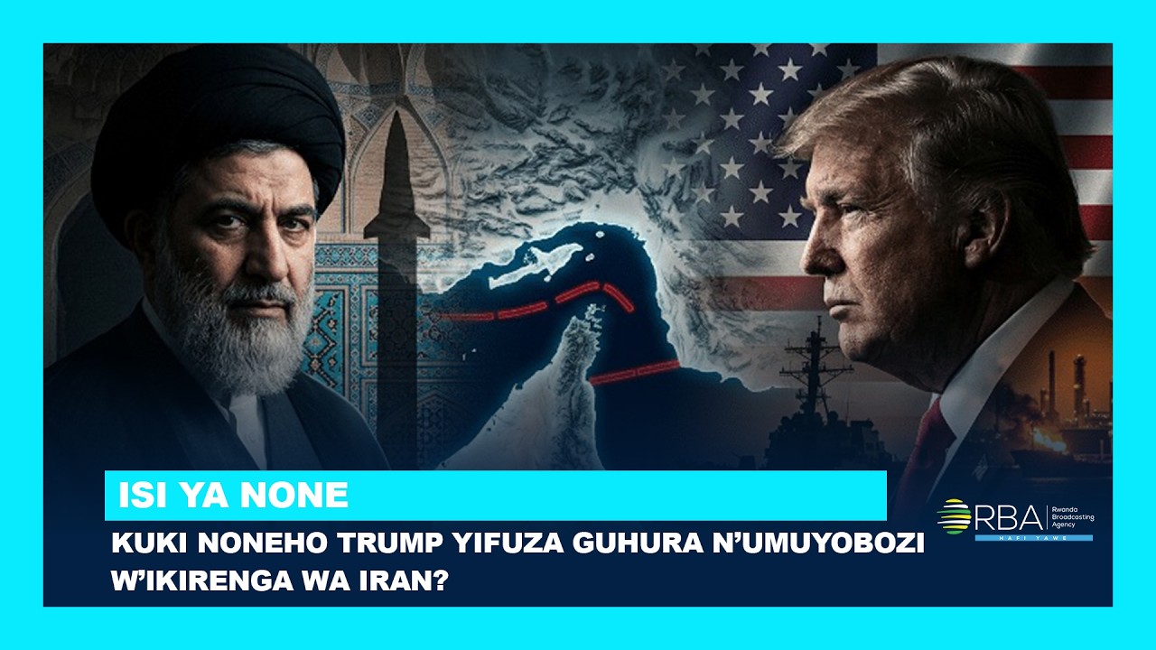 🔴LIVE: ISI YA NONE: Kuki noneho Trump yifuza guhura n’umuyobozi w’ikirenga wa Iran? cover art