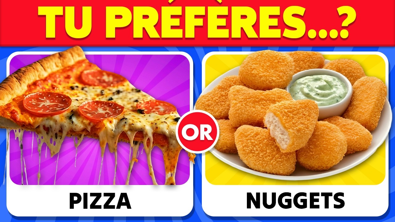 TU PRÉFÈRES...? Spécial NOURRITURE 🍭🍟🍔 | Hero Quiz cover art