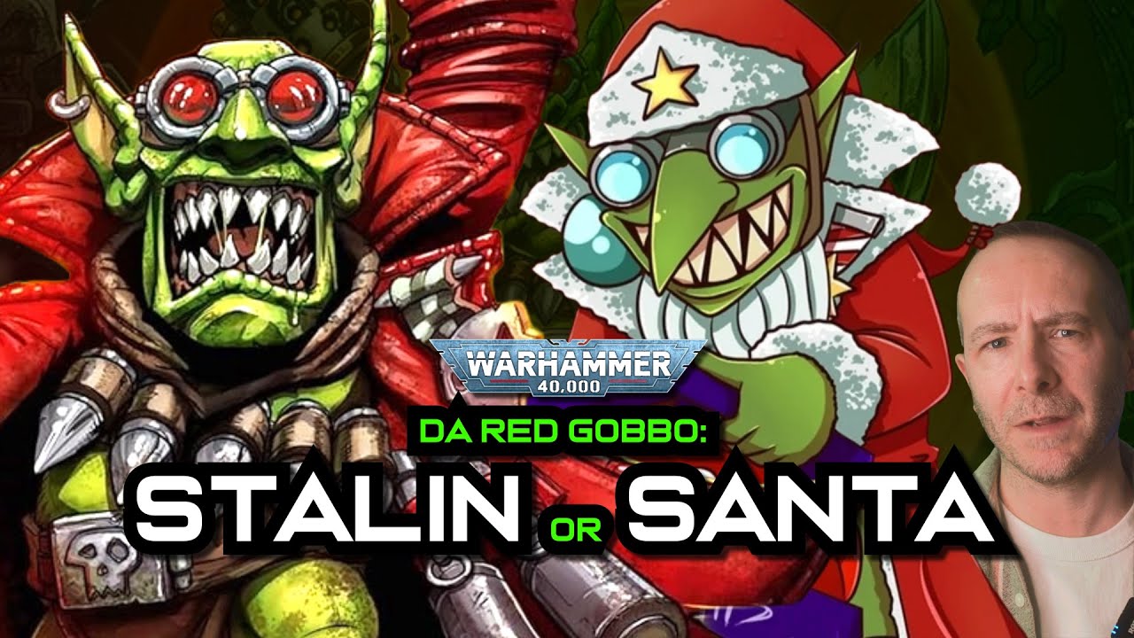 What exactly is DA RED GOBBO? | Warhammer 40,000 Retrospective cover art