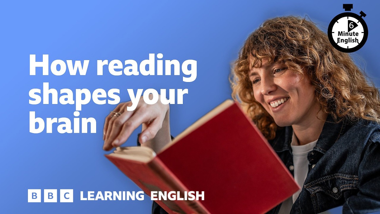 How reading shapes your brain ⏲️ 6 Minute English cover art