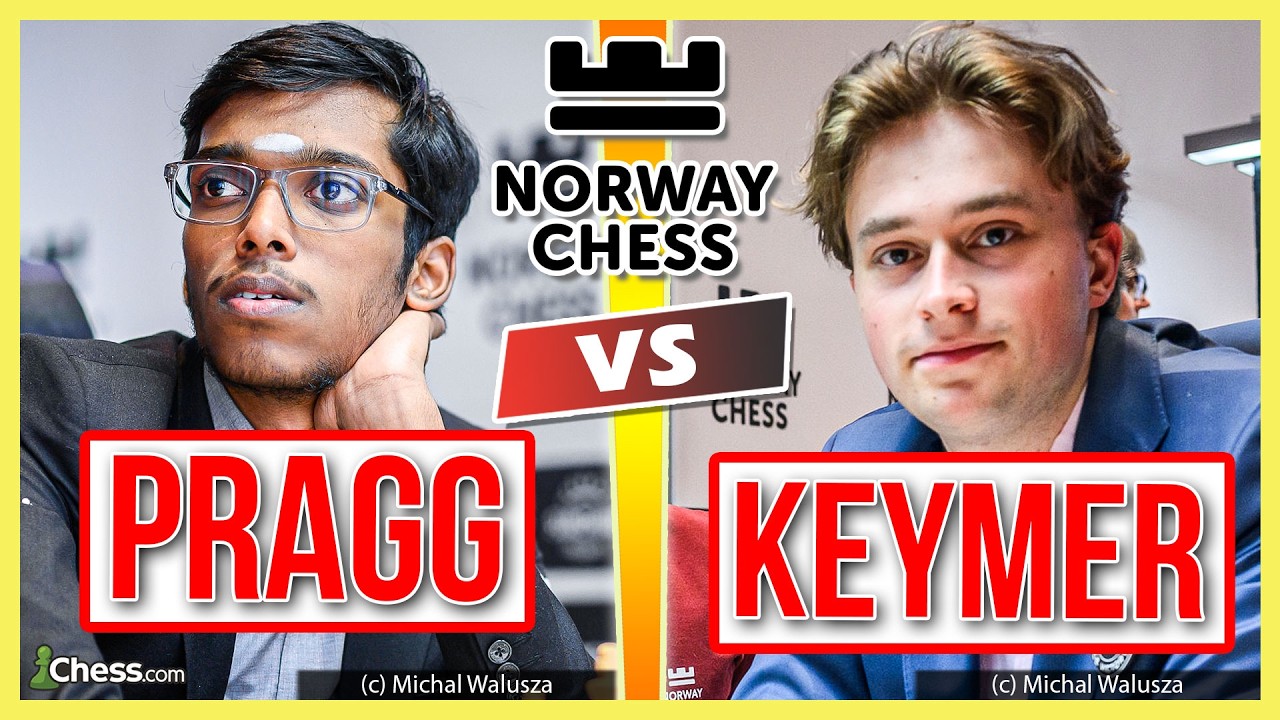 R. Praggnanandhaa vs. Vincent Keymer | Norway Chess 2026 cover art