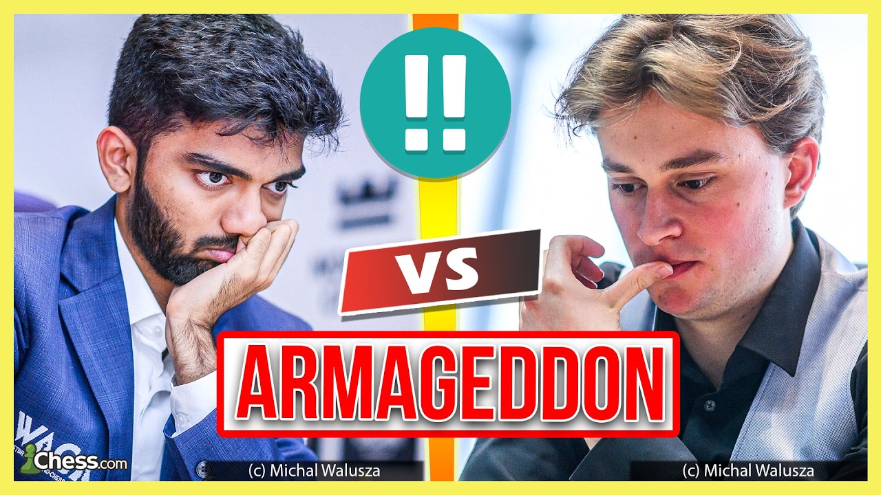 Gukesh D. vs. Vincent Keymer | Norway Chess 2026 cover art