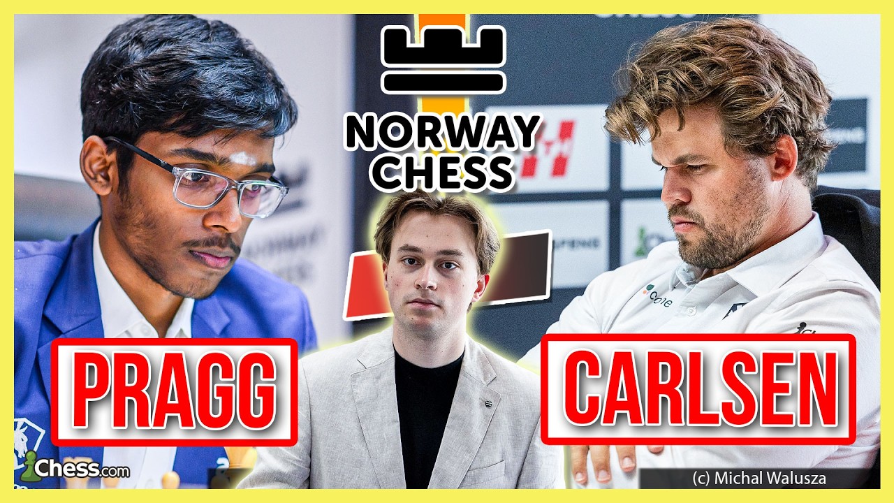 Zuerst Keymer und dann das Drama zwischen Pragg und Carlsen | Norway Chess 2026 cover art