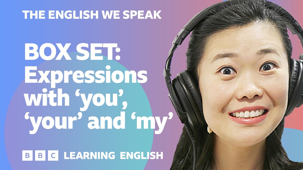 BOX SET: English vocabulary mega-class! 🤩 Learn 8 expressions with 'you', 'your' and 'my'! cover art