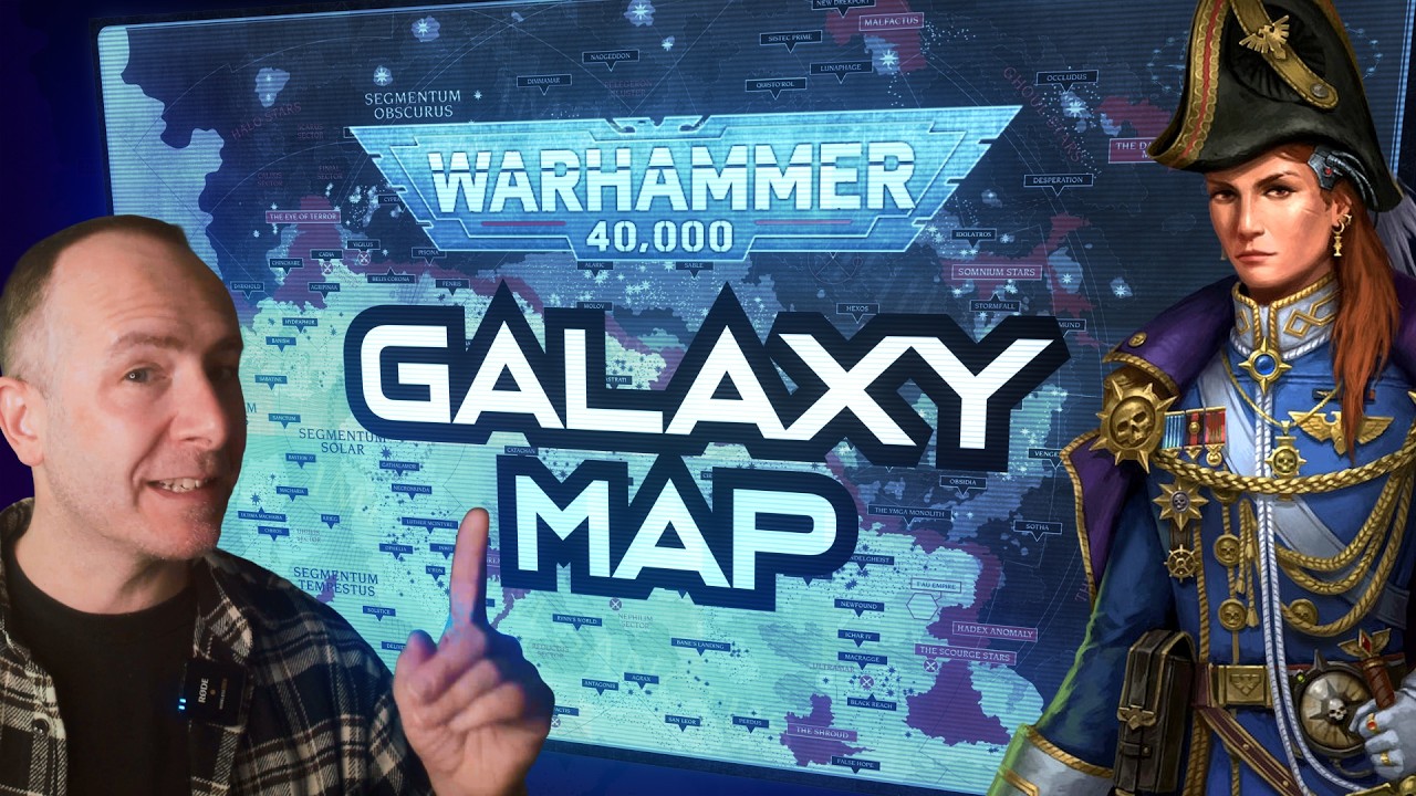 A Guide to the GALAXY of WARHAMMER 40k | Warhammer 40,000 Lore cover art
