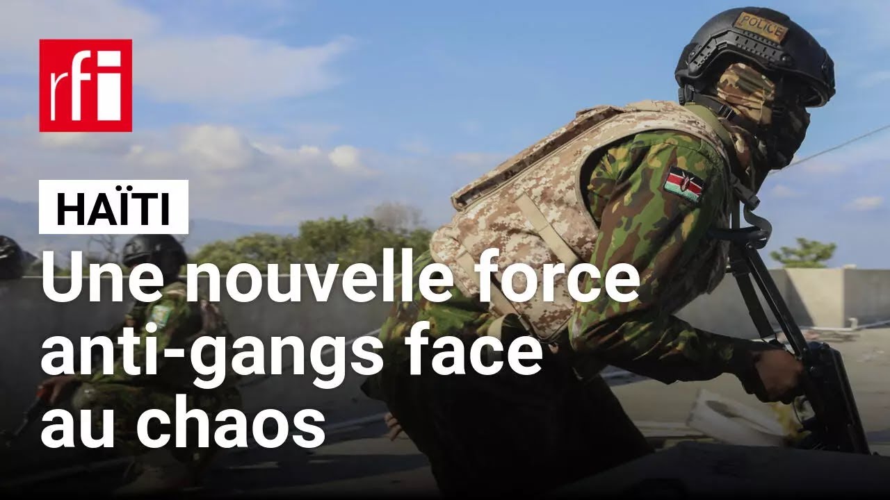 Haïti : des défis immenses attendent la nouvelle Force de répression des gangs (FRG) • RFI cover art