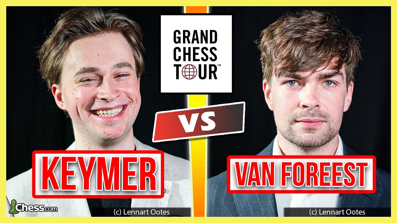 Vincent Keymer vs. Jorden van Foreest | Grand Chess Tour Bukarest 2026 cover art
