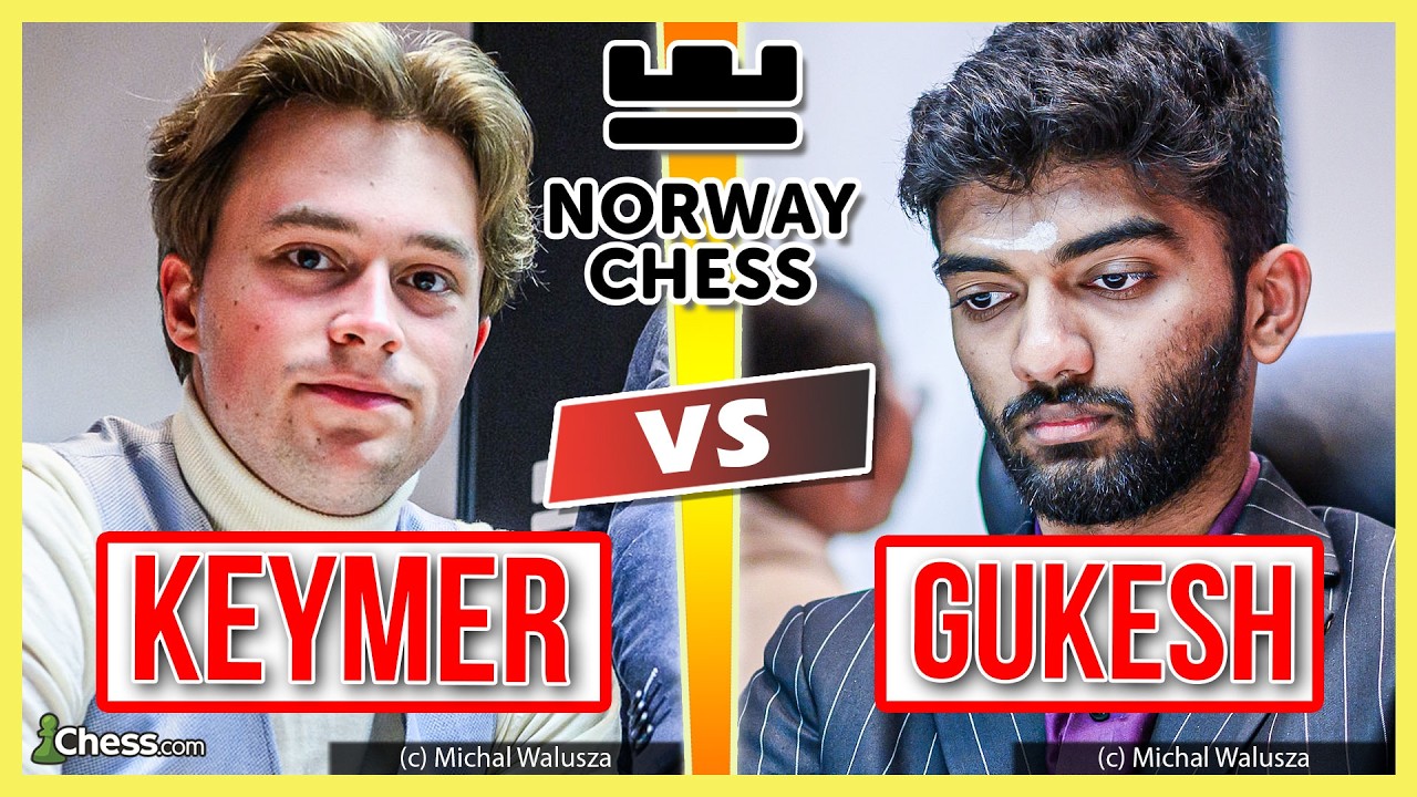 Vincent Keymer vs. Gukesh D. | Norway Chess 2026 cover art