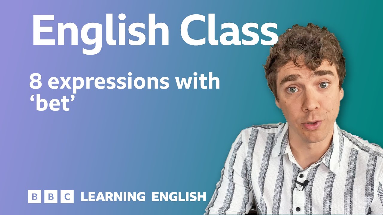 Common expressions with 'bet' in everyday English: Live English Class cover art