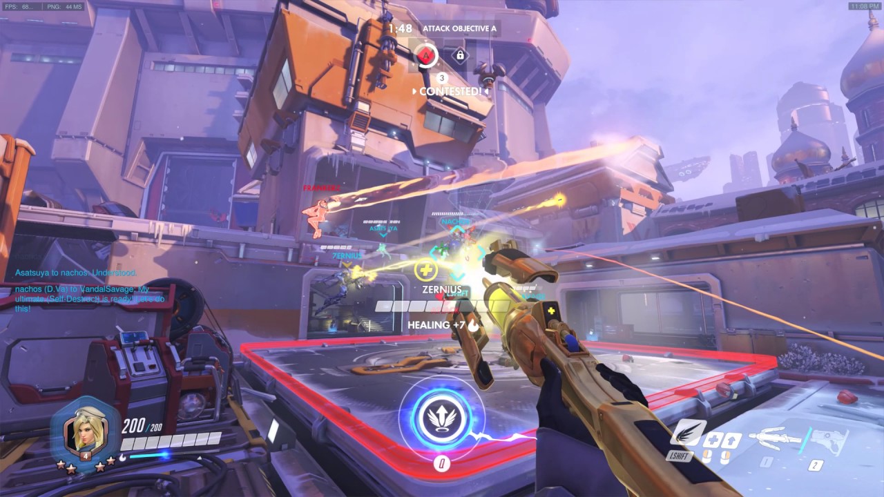 Aerial Mercy in Quick Play