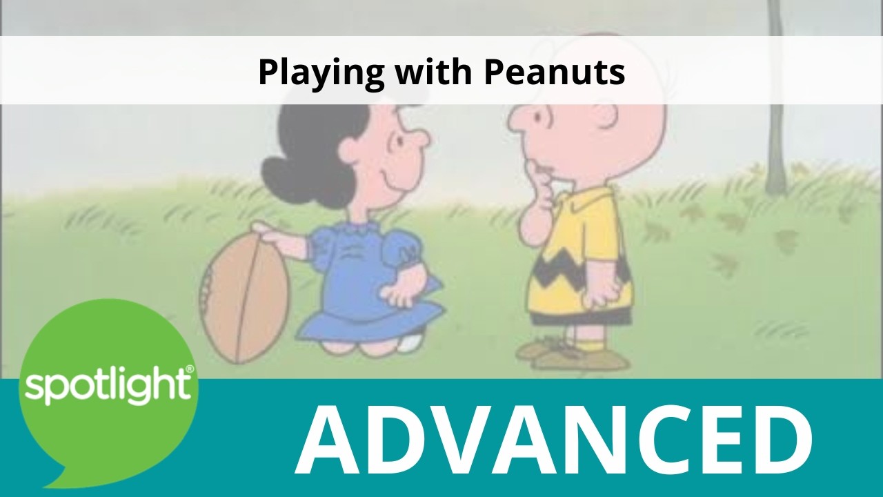 Playing with Peanuts | ADVANCED | practice English with Spotlight