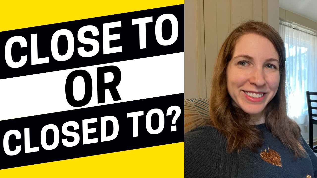 AEE - Close to or Closed to? Can You Hear the Difference?