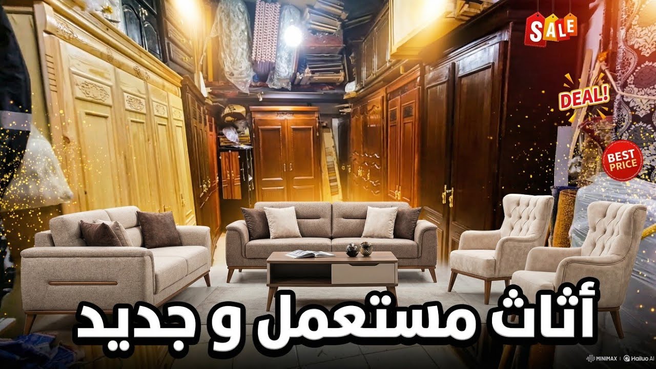 😱 كيف تفرش بيتك بأقل سعر؟ 🛋️ أثاث جديد ومستعمل 💸 cover art