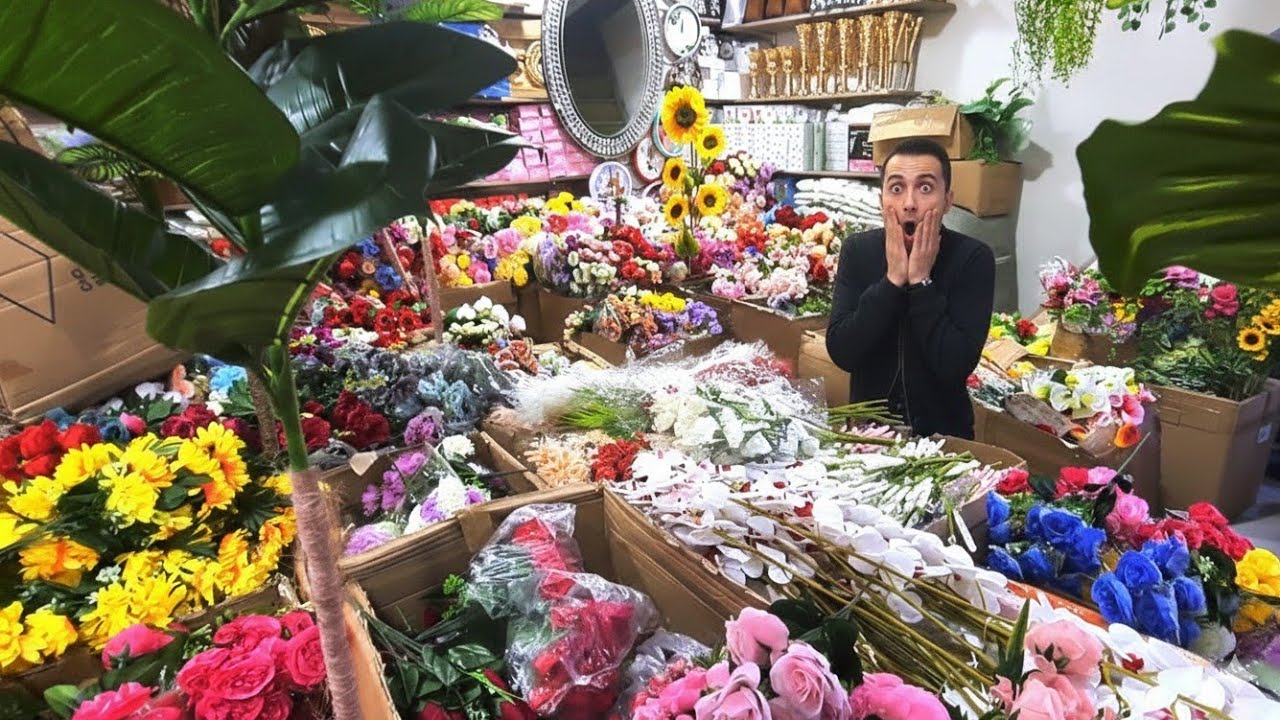 💰🌿 مشروع رخيص ومربح | أشجار وورود اصطناعية من درب عمر 🌿💰 cover art