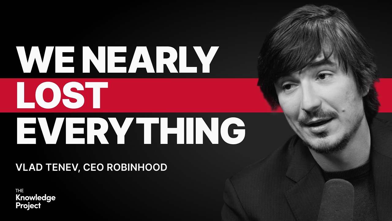 The CEO Who Lost 80% of His Company's Value (And Built It Back): Vlad Tenev cover art