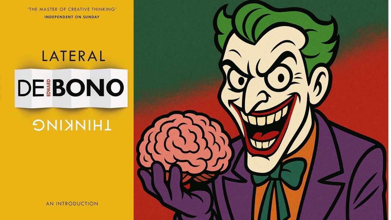 هذا الكتاب "قد" يغير حياتك !! كتاب : التفكير الجانبي cover art