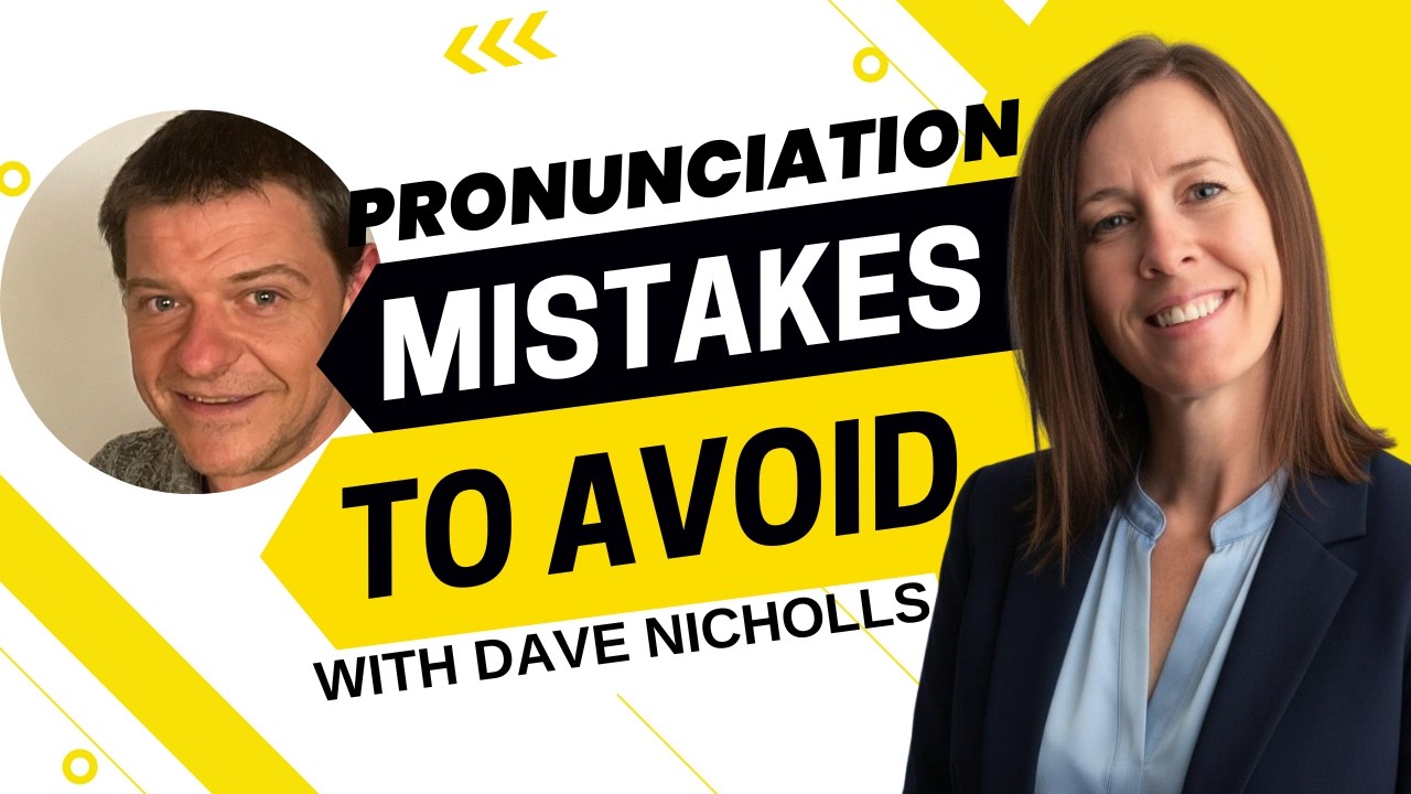 2610 - Walk or Work? 3 Pronunciation Mistakes to Avoid With Dave Nicholls