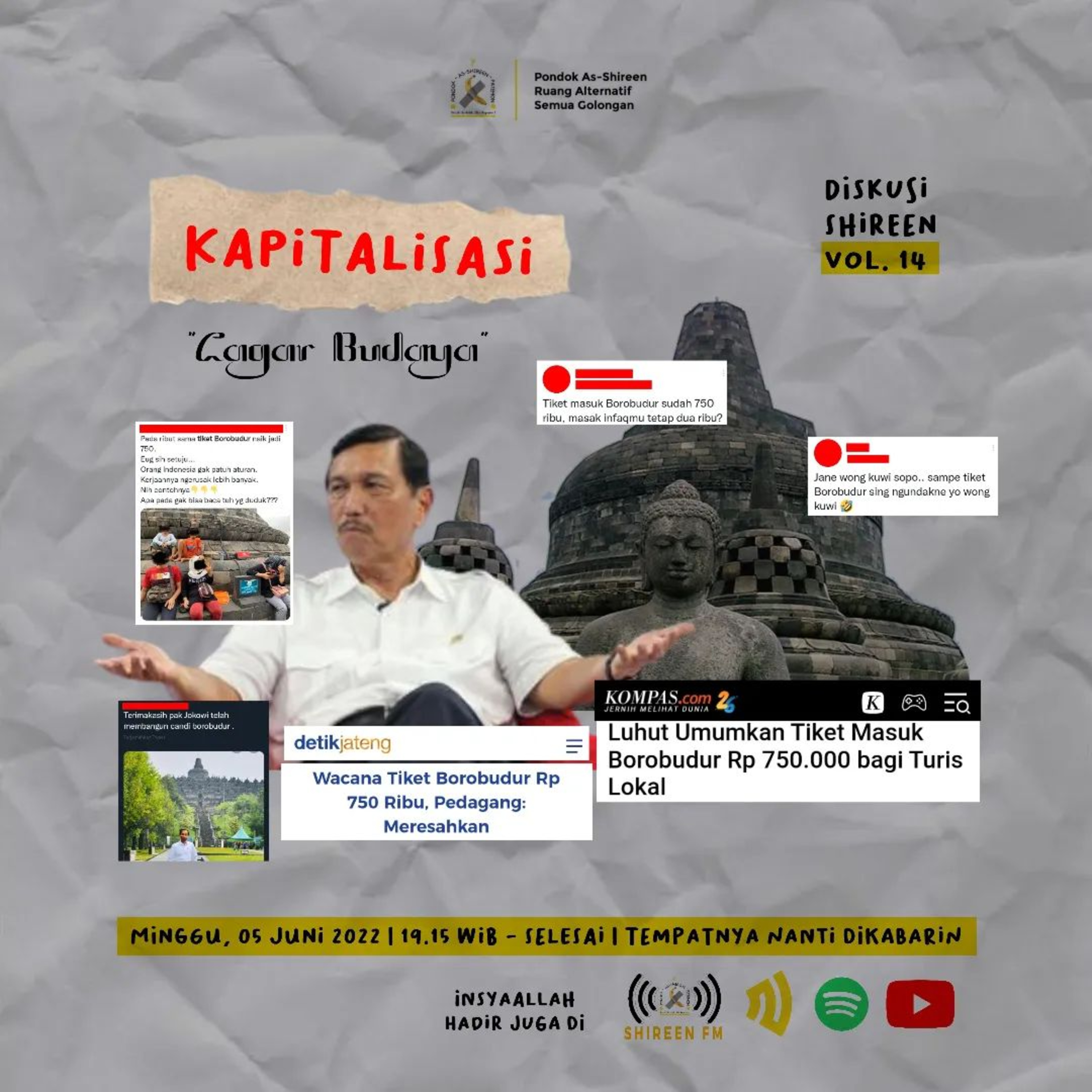 Diskusi Kapitalisasi Cagar Budaya - Shireen Institute cover art