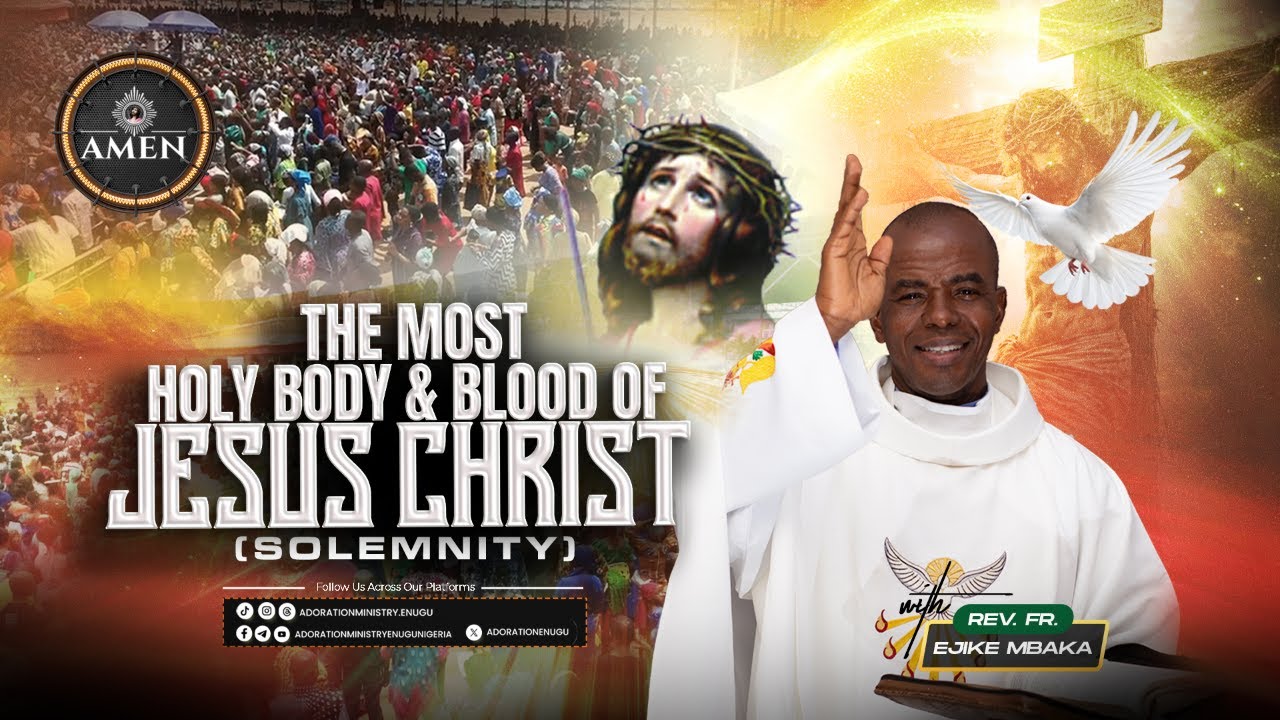 SUNDAY MASS PROGRAMME LIVE WITH REV FR EJIKE MBAKA || 07-06-2026 cover art