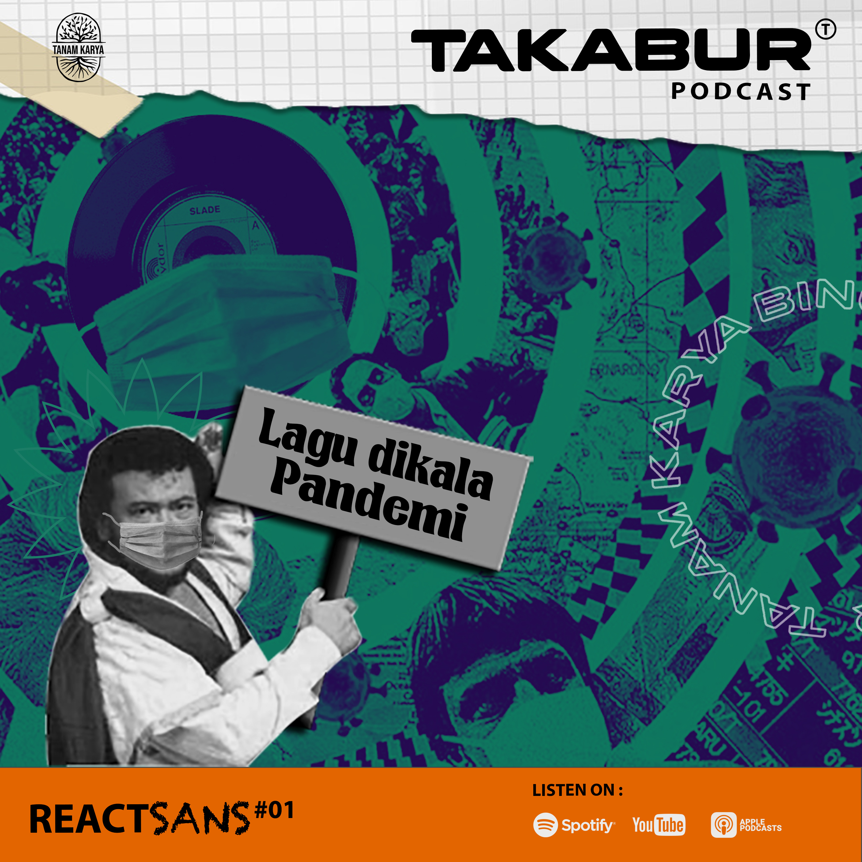 REACTSANS#1 - LAGU DIKALA PANDEMI