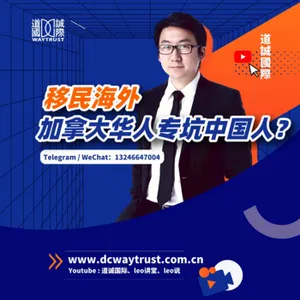 EP44 8年海外生活經歷告訴你,移民之後的中國人在海外的真實境遇 cover art