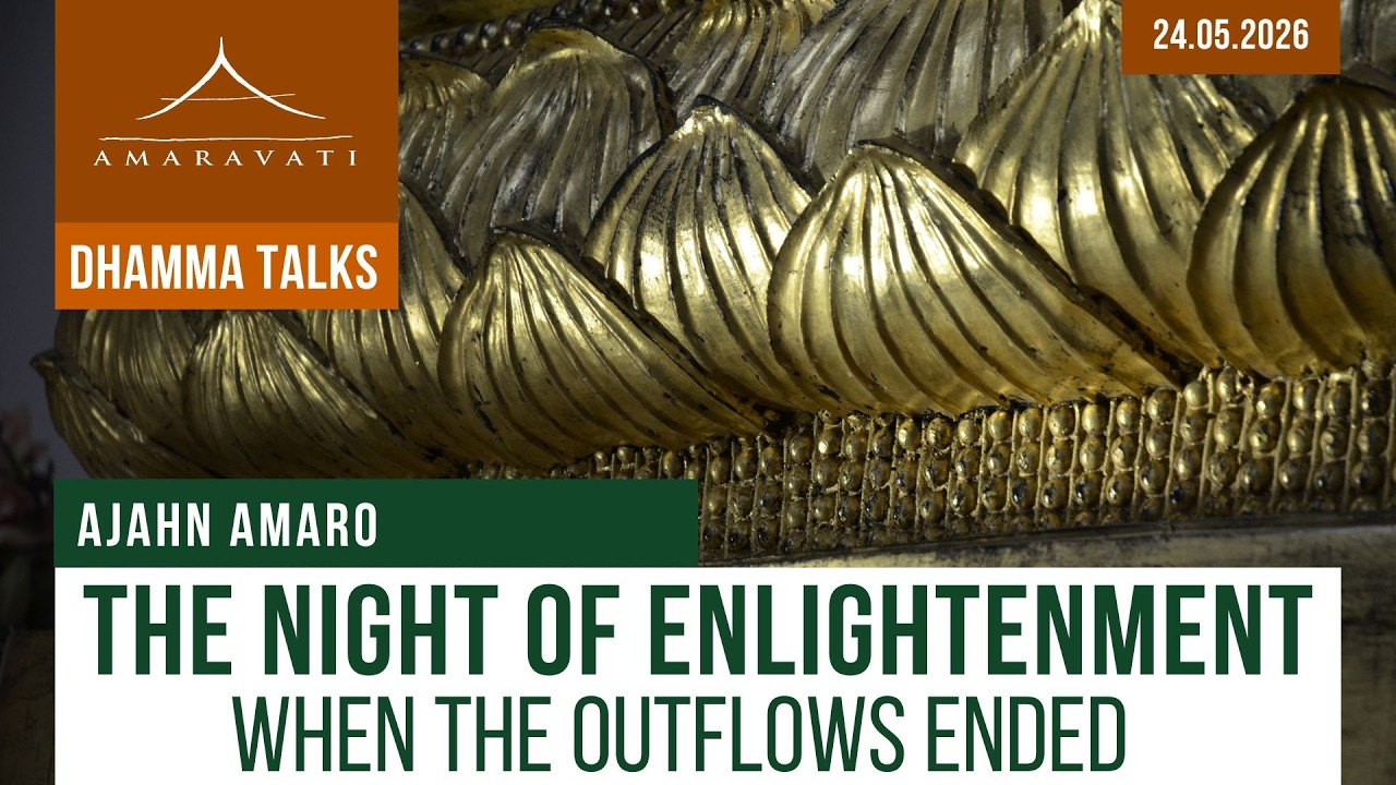 The Night of Enlightenment, When the Outflows Ended | Ajahn Amaro | 24.05.2026 cover art
