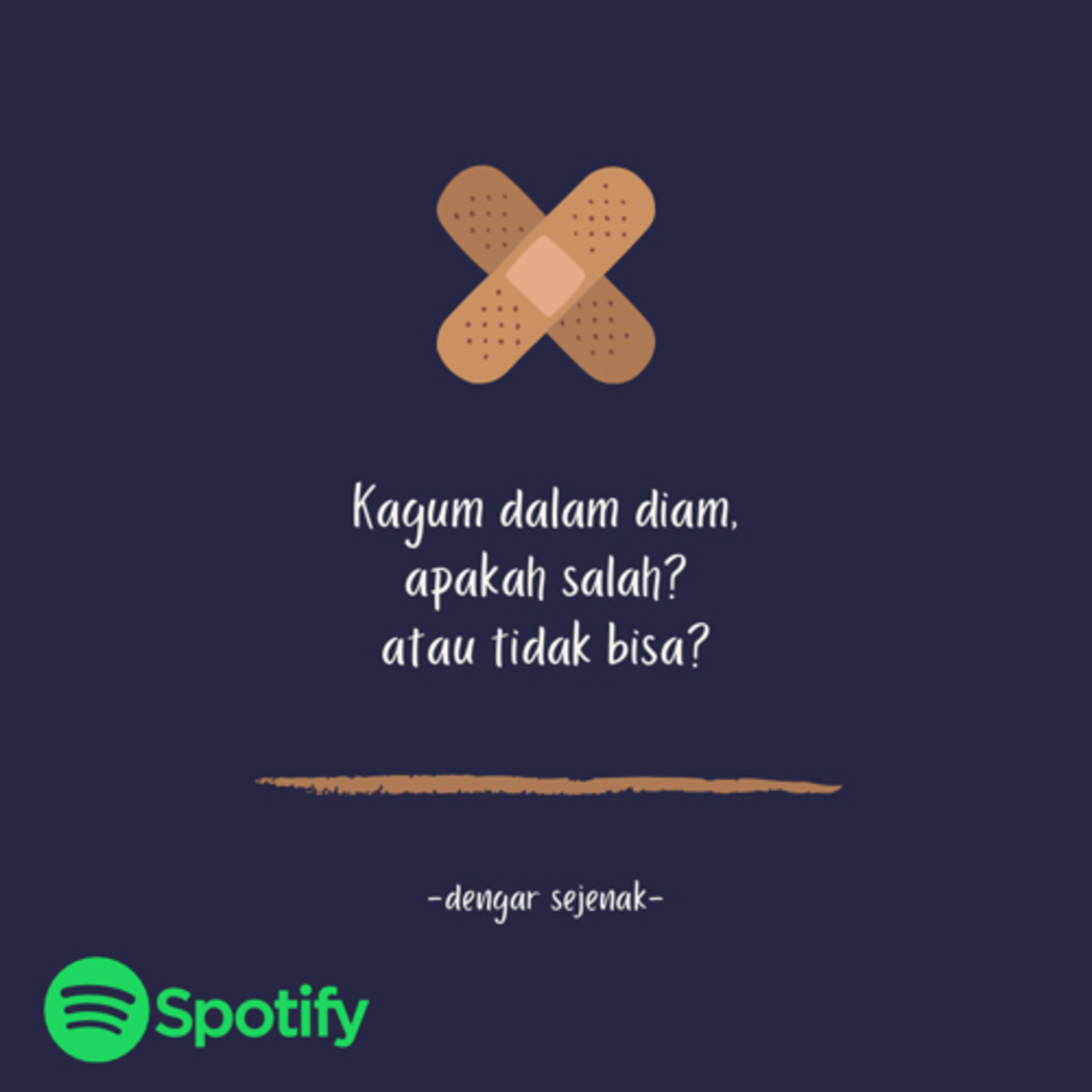 Kagum dalam diam itu salah? cover art
