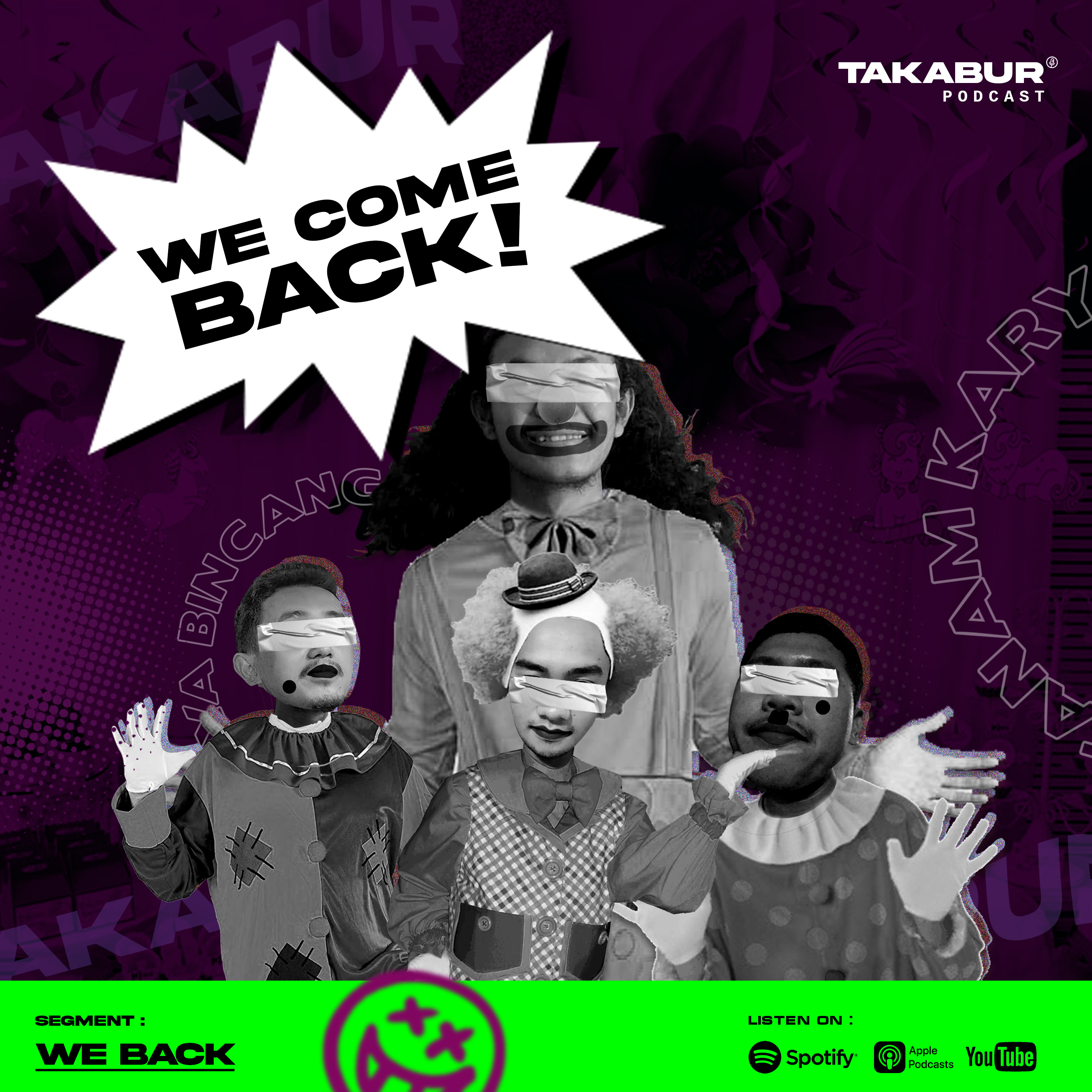 WE BACK - SELAMAT MENIKMATI IBADAH PPKM