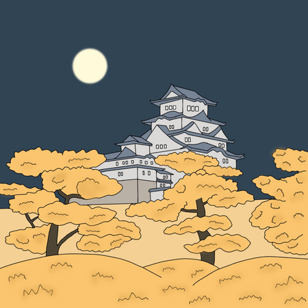negeri sakura : festival menyambut bulan purnama cover art