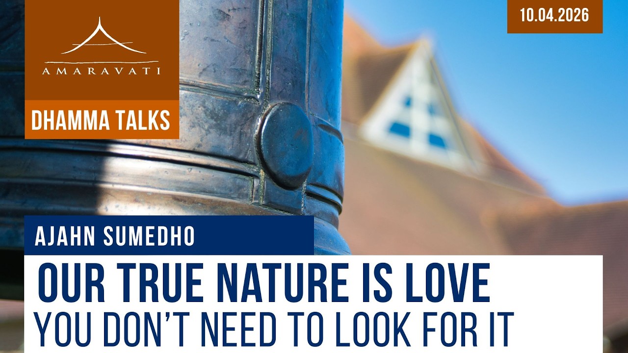 Your True Nature Is Love. You Don't Need to Look for It | Ajahn Sumedho | 10.04.2026 cover art