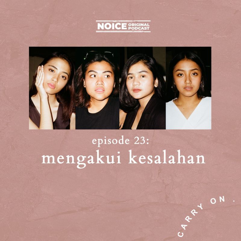 mengakui kesalahan. cover art