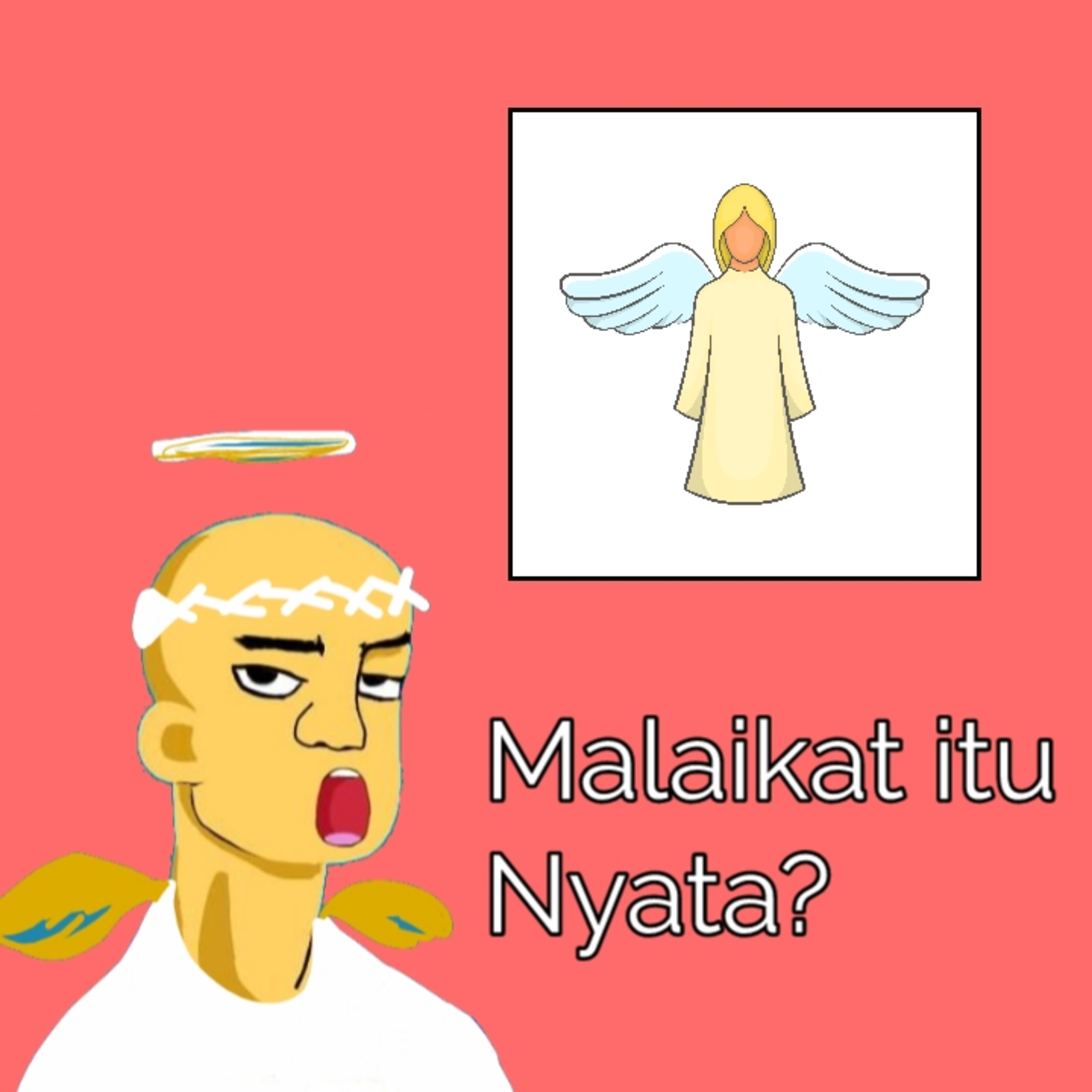 5. Malaikat itu Nyata? mungkin Sesuatu yang Akan Selalu Menghibur. cover art